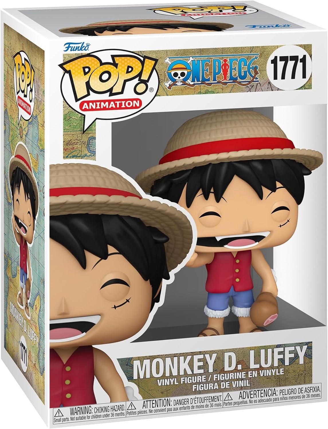 Funko Pop One Piece Luffy Chapeau de Paille France