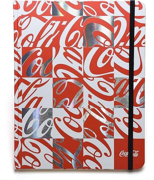 Carnet Coca-Cola logotypes 80 feuilles