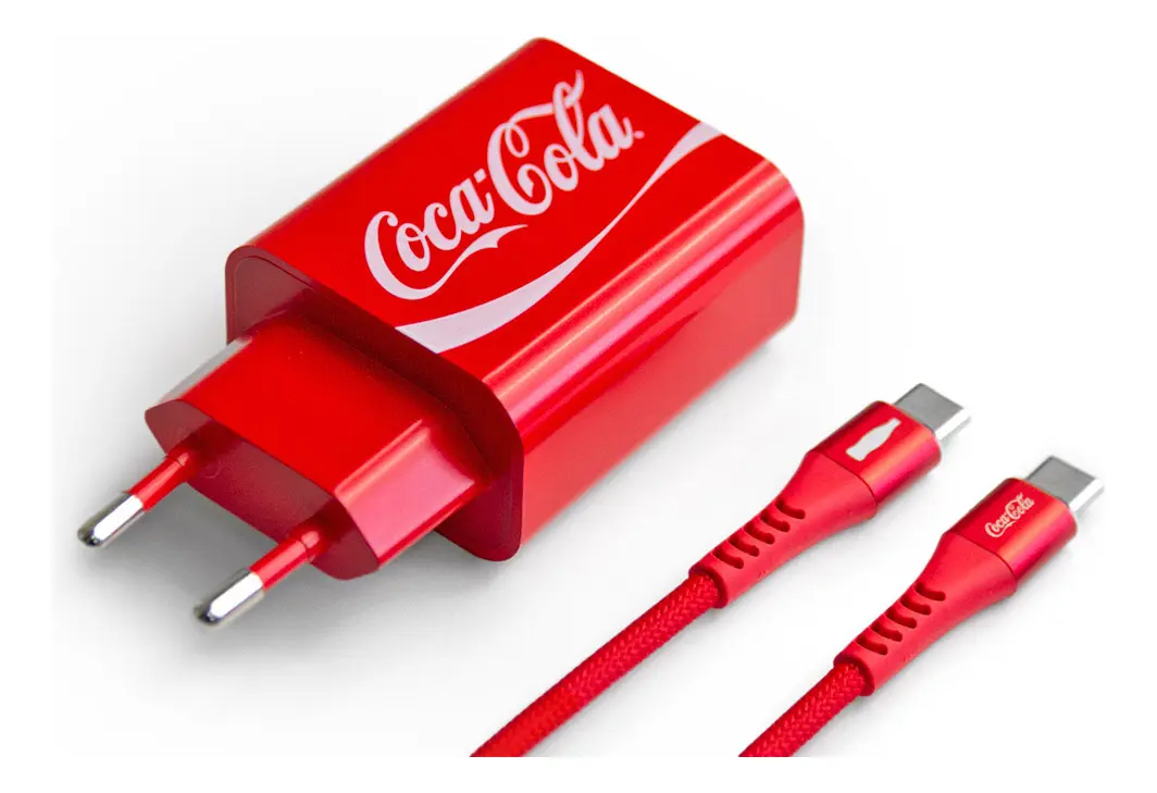 Kit chargeur USB-C Coca-Cola