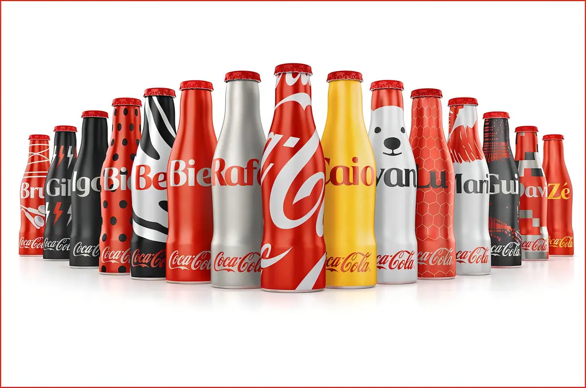 Coffret 25 mini bouteilles Coca-Cola 2014
