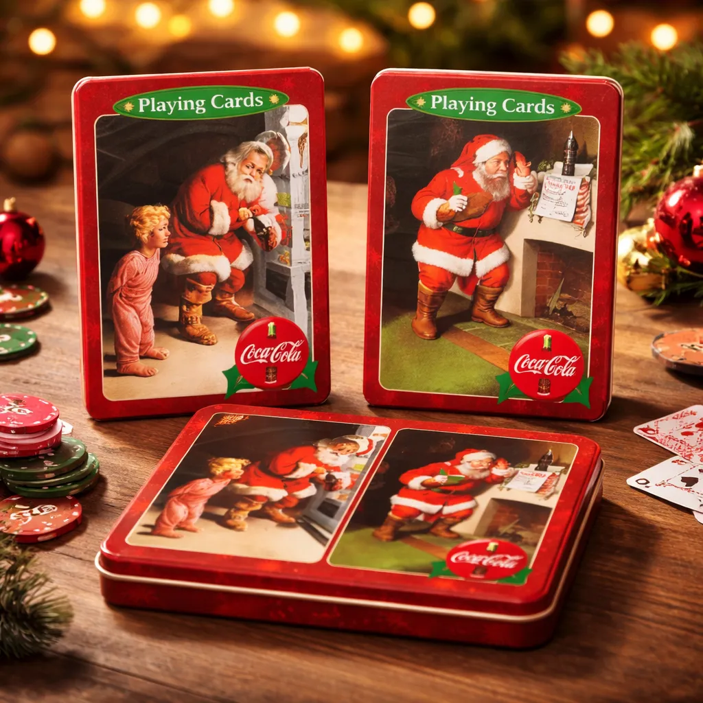 Jeux de cartes Noël Coca-Cola