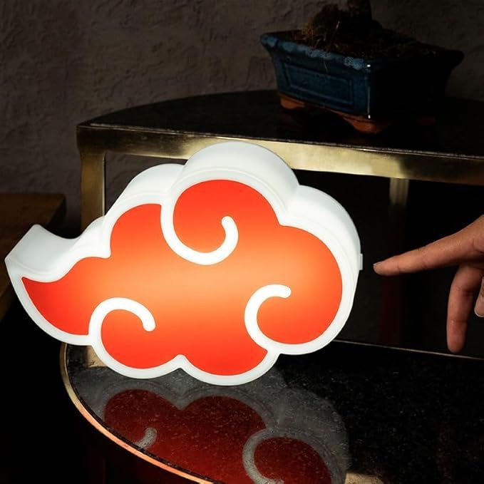 Lampe LED Naruto Akatsuki 3D Décorative Portable