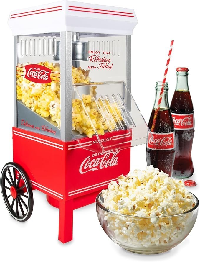 Machine à pop-corn vintage Coca-Cola