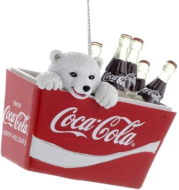 Ours polaire Coca-Cola Kurt Adler ornement