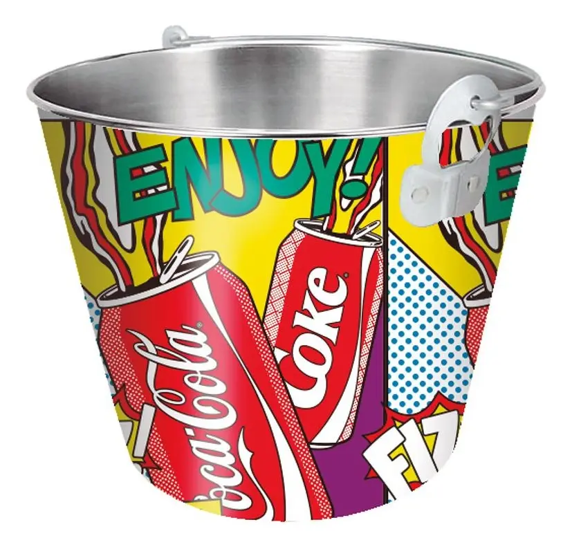 Seau à glace inox rétro Coca-Cola