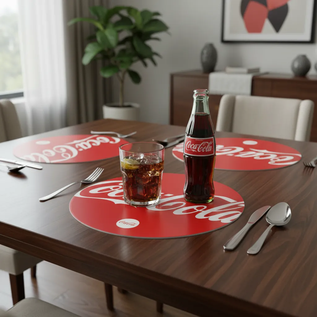 Set 6 napperons Coca-Cola