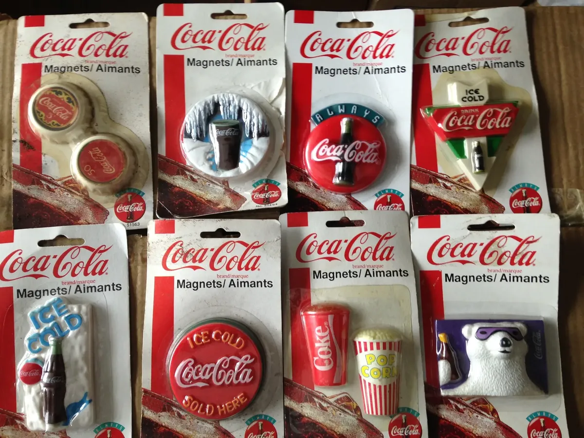 Souvenirs Coca-Cola magnets rétro