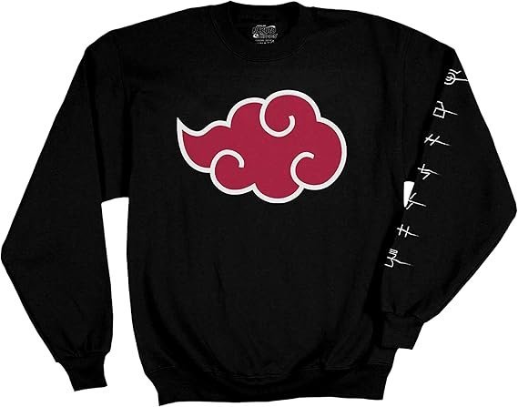 Sweat Naruto Akatsuki Nuages Rouges