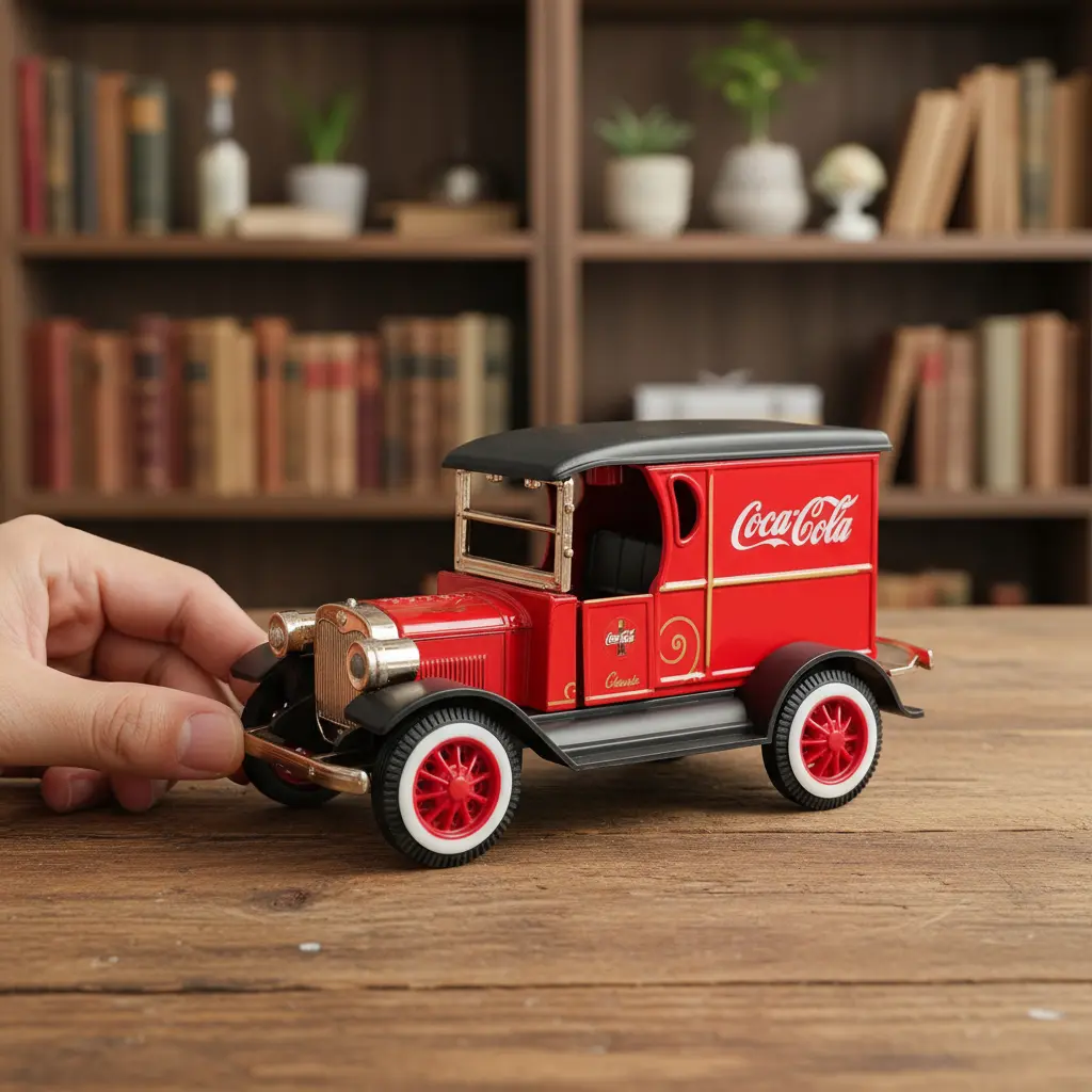 Voitures vintage Coca-Cola miniatures collection