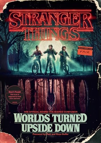 Stranger Things Worlds Turned Upside Down Livre Officiel France