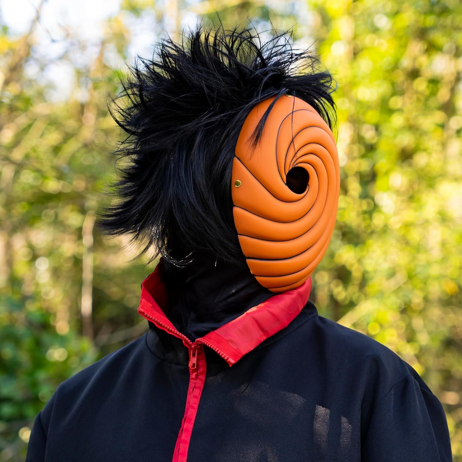 Masque TOBI NARUTO SHIPPUDEN – Produit Officiel – Réplique Taille Adulte – Matière PVC Haute Qualité