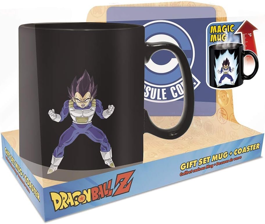 Mug Dragon Ball Z Goku SSJ Noir Premium