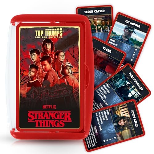 Top Trumps Stranger Things Jeu de Cartes France
