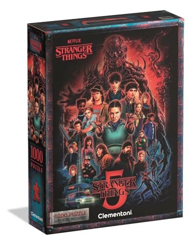 Puzzle 1000 pièces Stranger Things Netflix Clementoni France