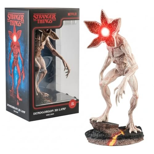 Lampe Bureau Demogorgon Stranger Things LED Rouge France