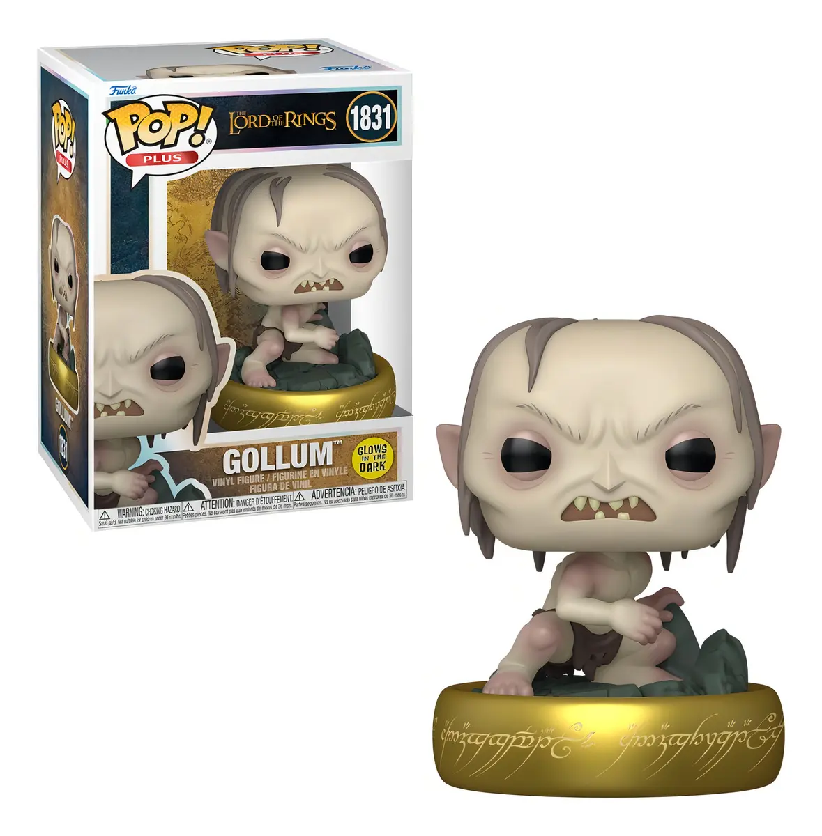 Funko Pop Le Seigneur des Anneaux Gollum glow