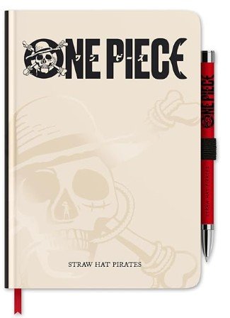 Carnet de Notes One Piece | Carnet Pointillé Format A5 avec Stylo France