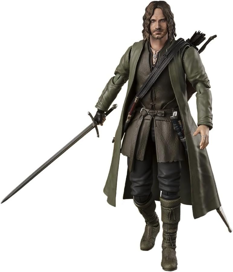 Figurine Seigneur des Anneaux Bandai Aragorn articulée