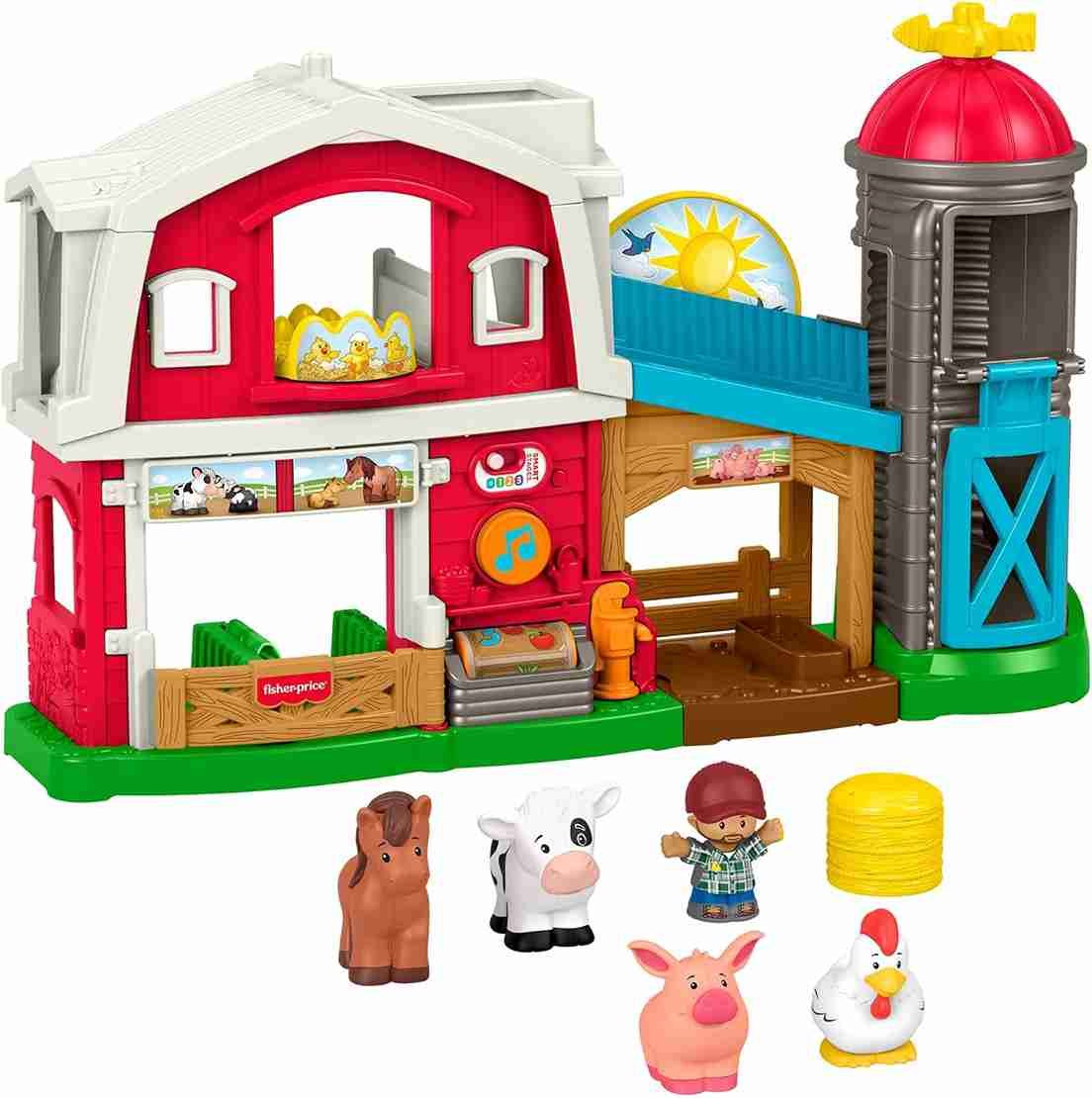 Fisher-Price Little People Ensemble d'animaux de la Ferme
