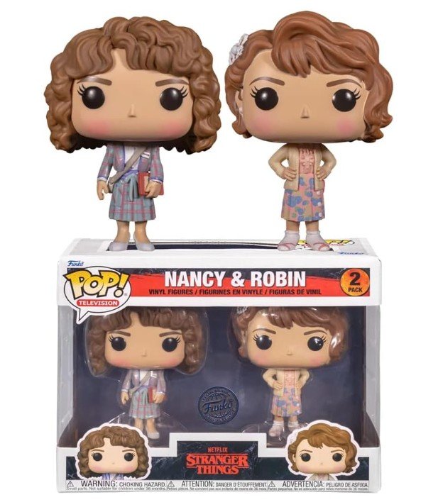 Funko Pop 2-Pack Nancy Robin Stranger Things France