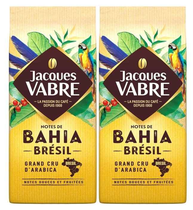Café Jacques Vabre Moulu Bahia Origine Brésil France