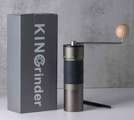 KINGrinder Moulin Manuel Premium Acier Inox France