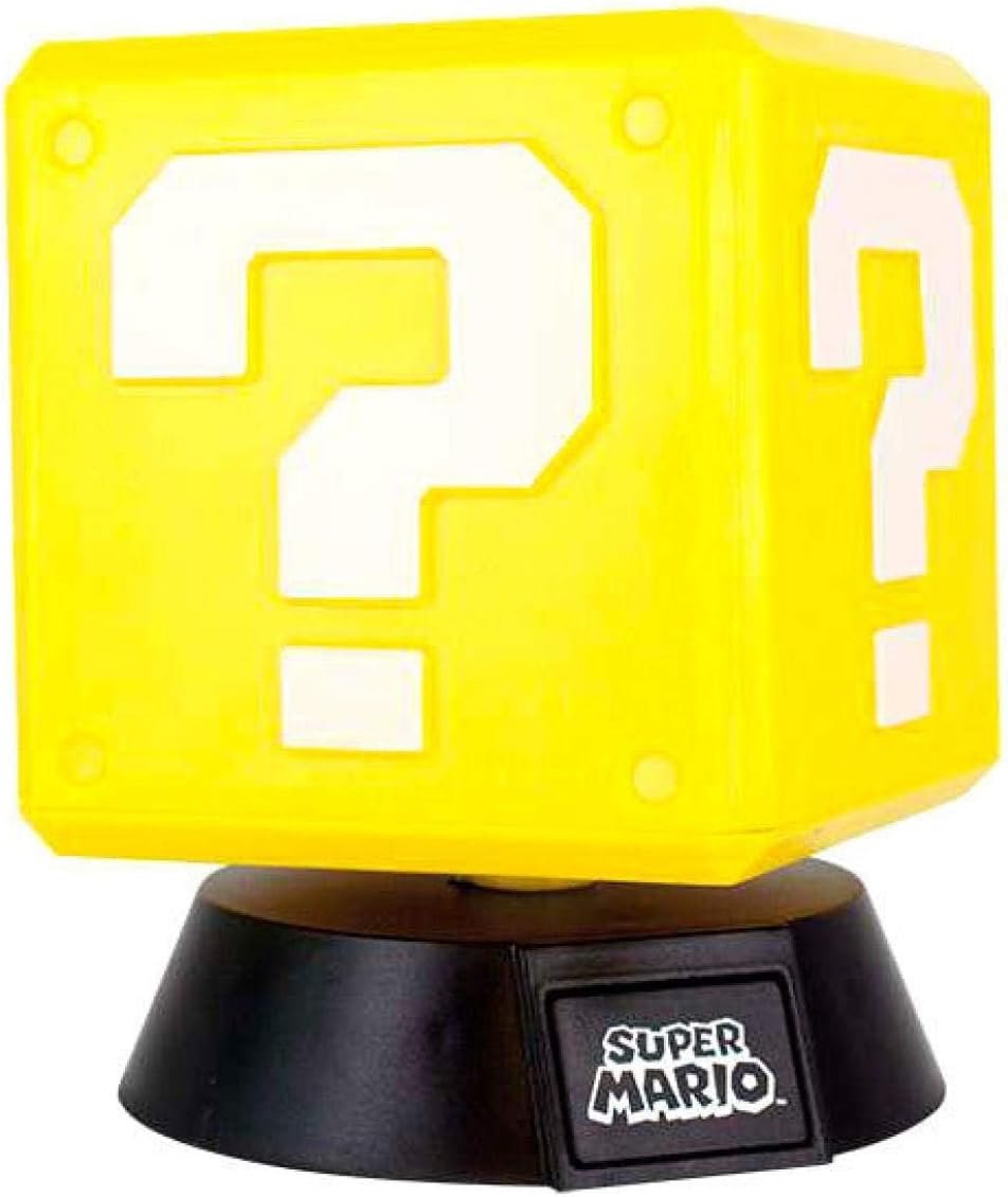 Lampe Bloc Point d'Interrogation Mario LED tactile France