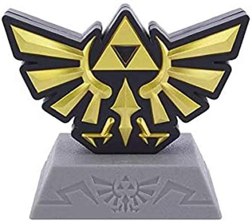 Lampe Veilleuse Zelda Hyrule Crest Icon 3D
