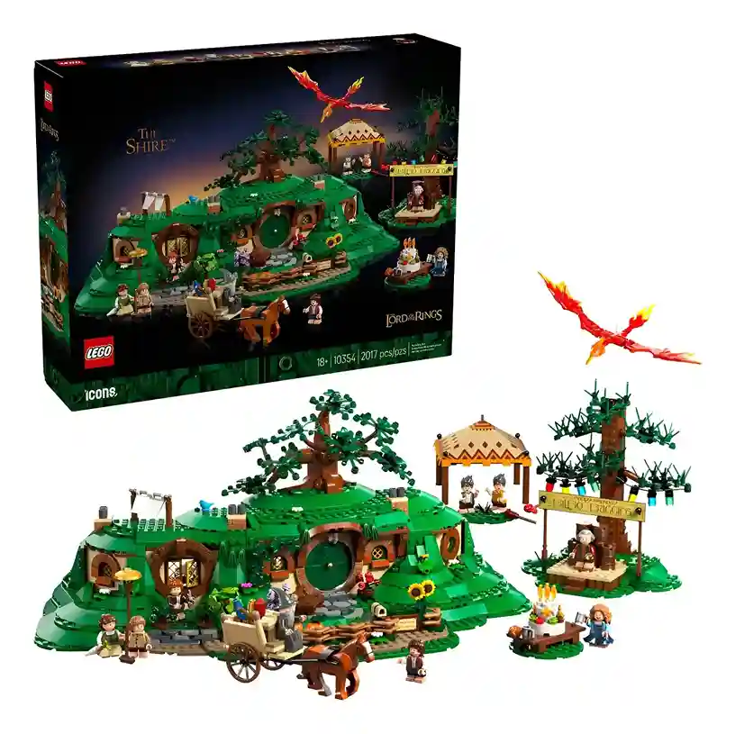 LEGO Icons Le Seigneur des Anneaux Le ComtĂ© 10354