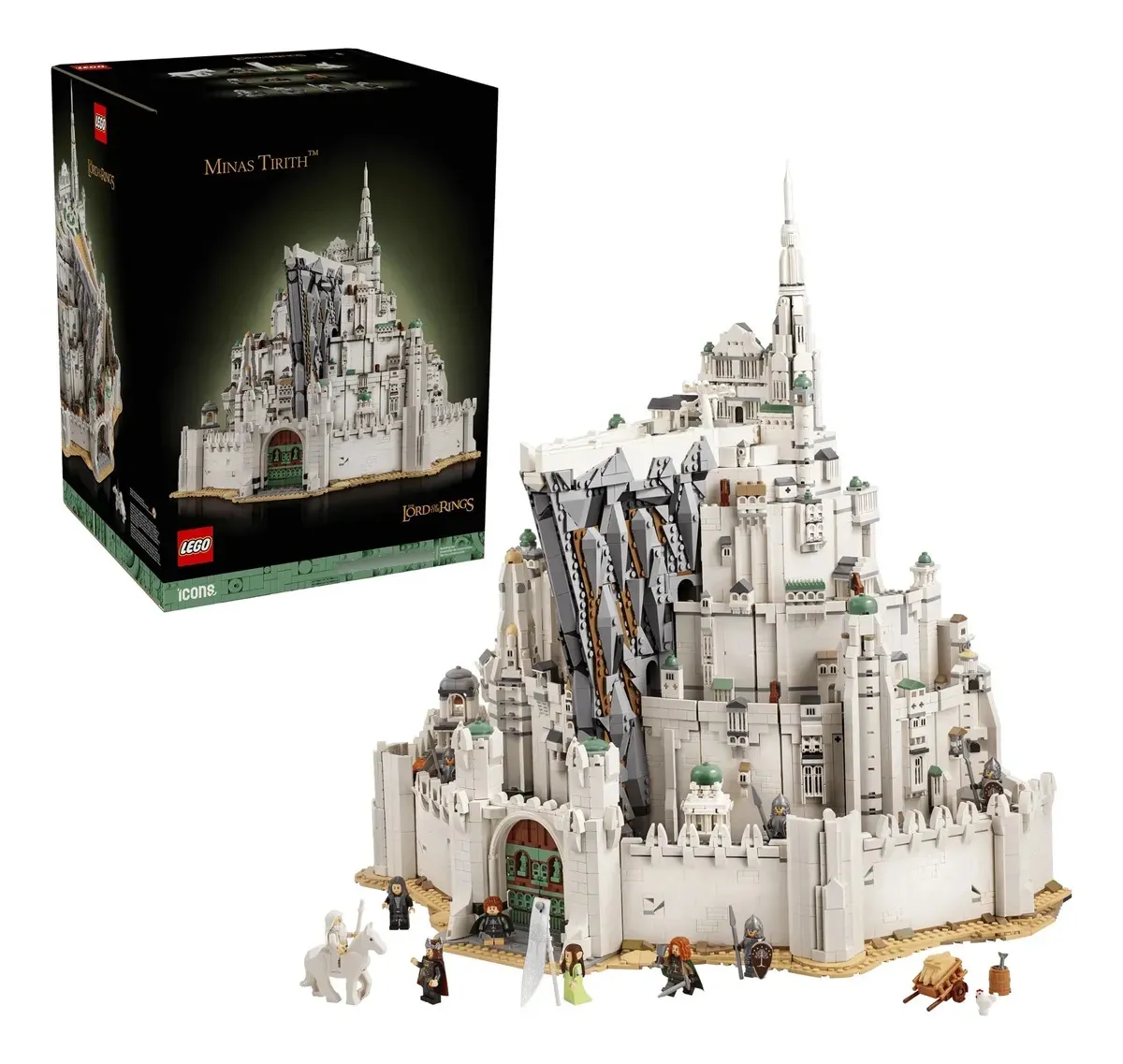 LEGO The Lord of the Rings Minas Tirith 11377 8278 piĂšces
