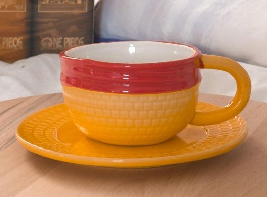 Mug Soucoupe et Chapeau de Paille One Piece France