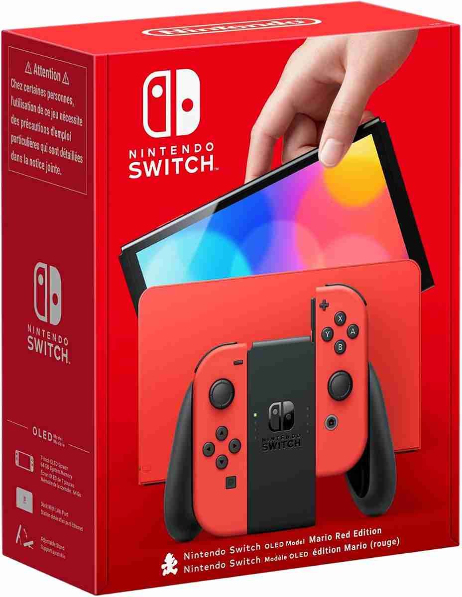 Nintendo Switch OLED 7 pouces Mario Edition France
