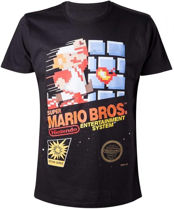 T-Shirt Super Mario Homme Design Classique France