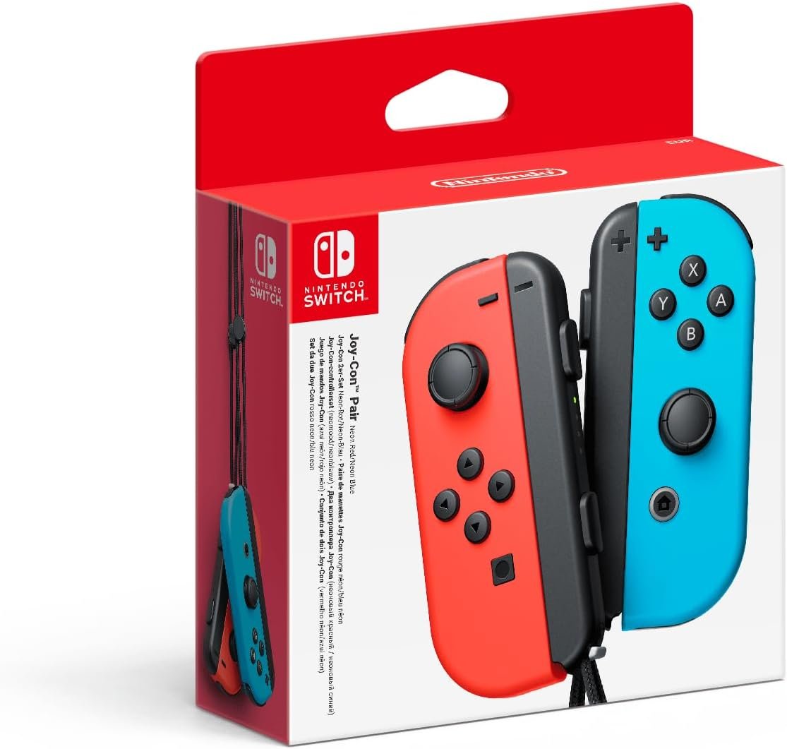 Joy-Con Nintendo Switch rouge bleu Mario France