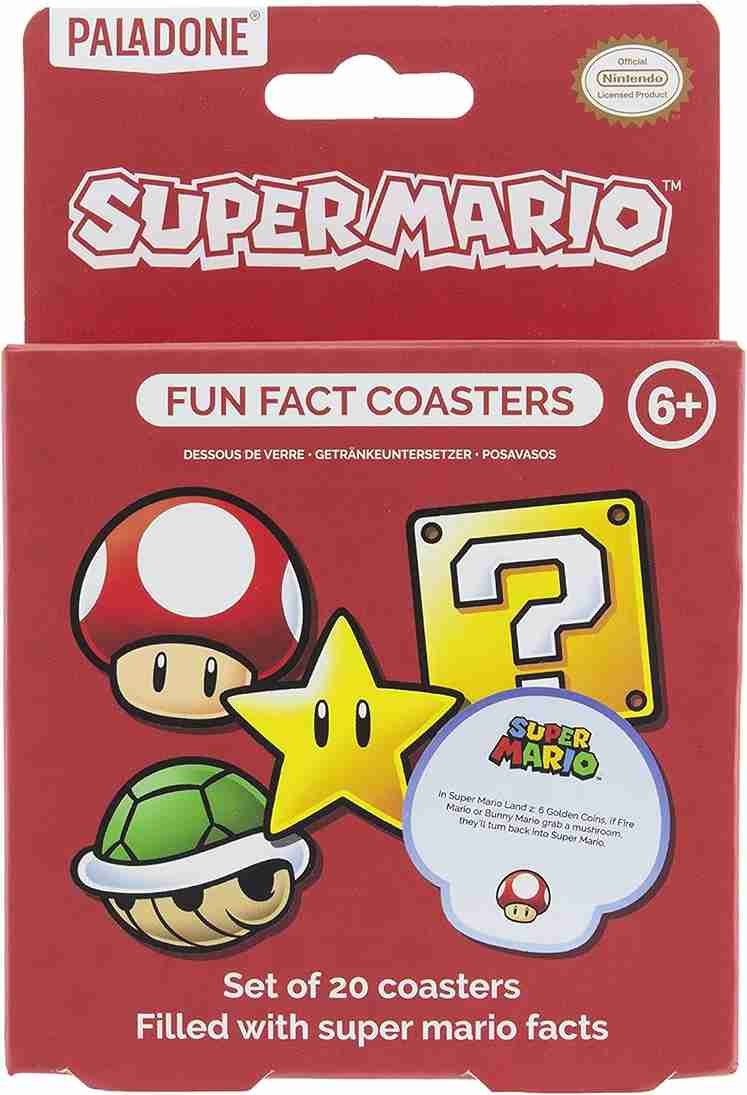 Dessous de Verre Champignon Mario Set 4 pièces Silicone France