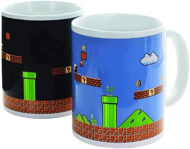 Mug Thermosensible Super Mario Révèle Image Chaud France