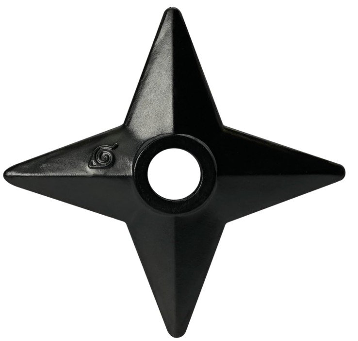 Réplique en Mousse Naruto Shippuden Shuriken – Produit Officiel – Accessoire Cosplay – Léger & Sécurisé