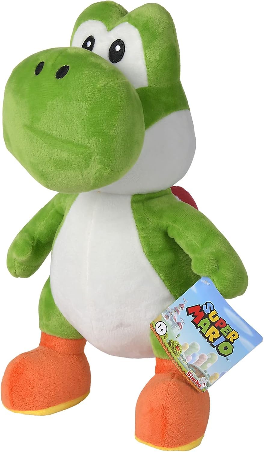 Peluche Yoshi Vert 30cm Super Mario Grande France