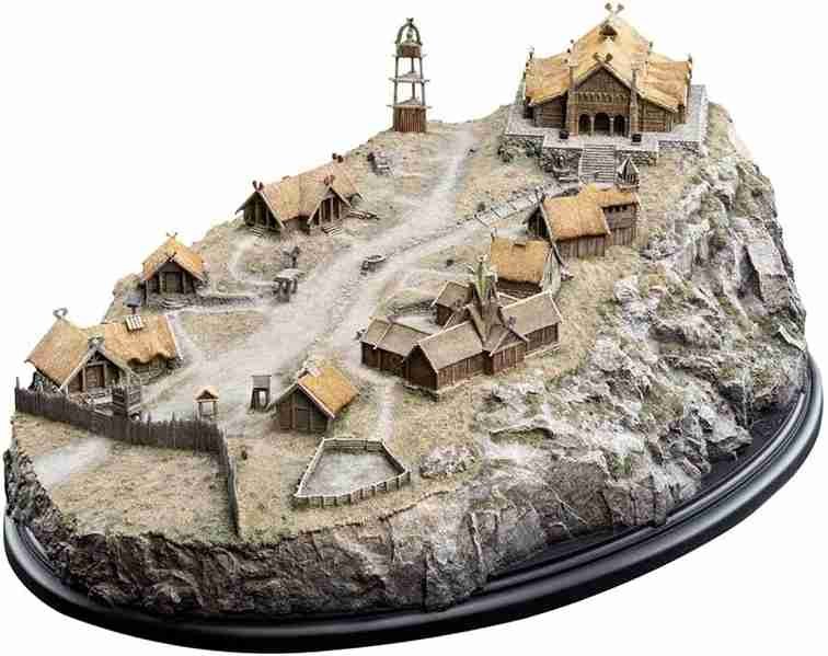 Weta Workshop Statue du Seigneur des Anneaux Edoras - Édition limitée