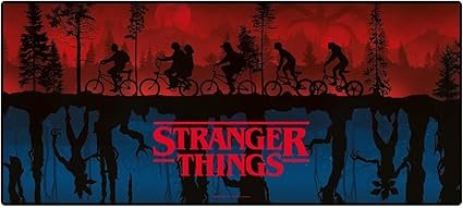 Tapis de Souris XL Stranger Things Hawkins Scene France