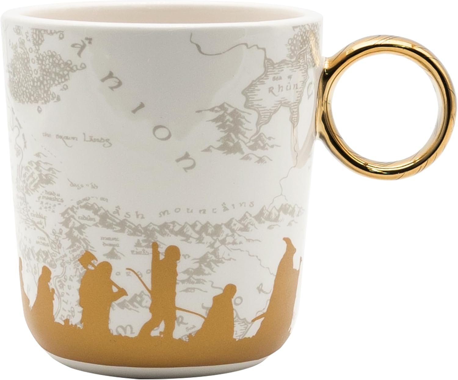 Tasse personnalisée Le Seigneur des Anneaux cadeau geek