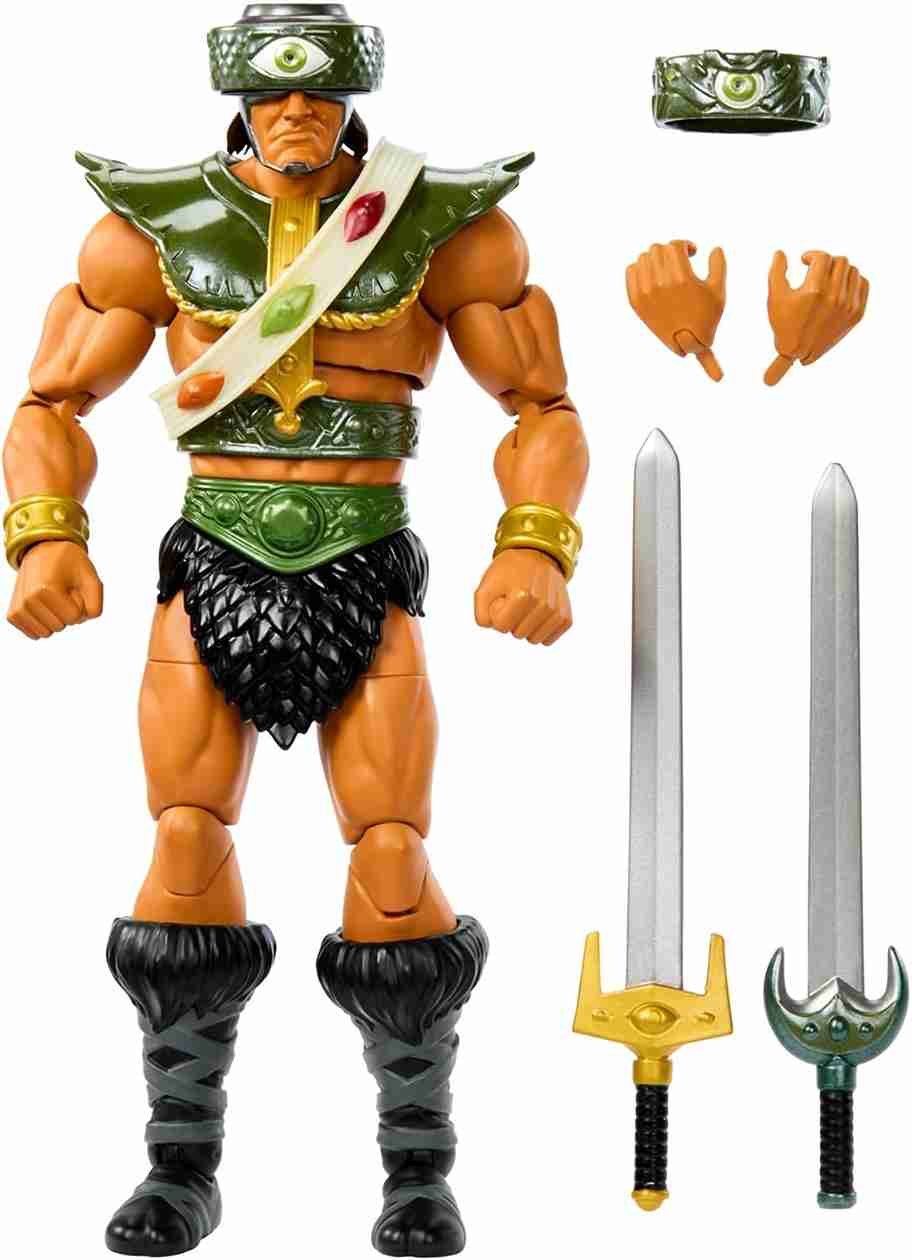 Boneco Articulado Triclops Masters of the Universe Mattel 17cm