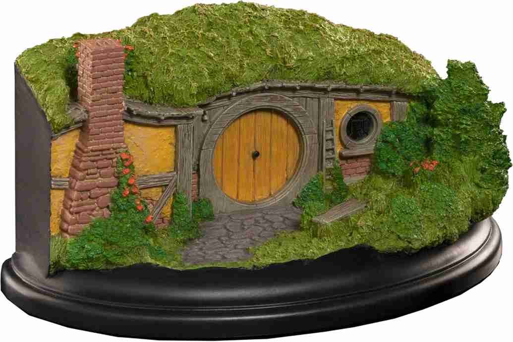 Weta Workshop Polystone Trilogie Le Seigneur des Anneaux 3 Hobbit Holes Row