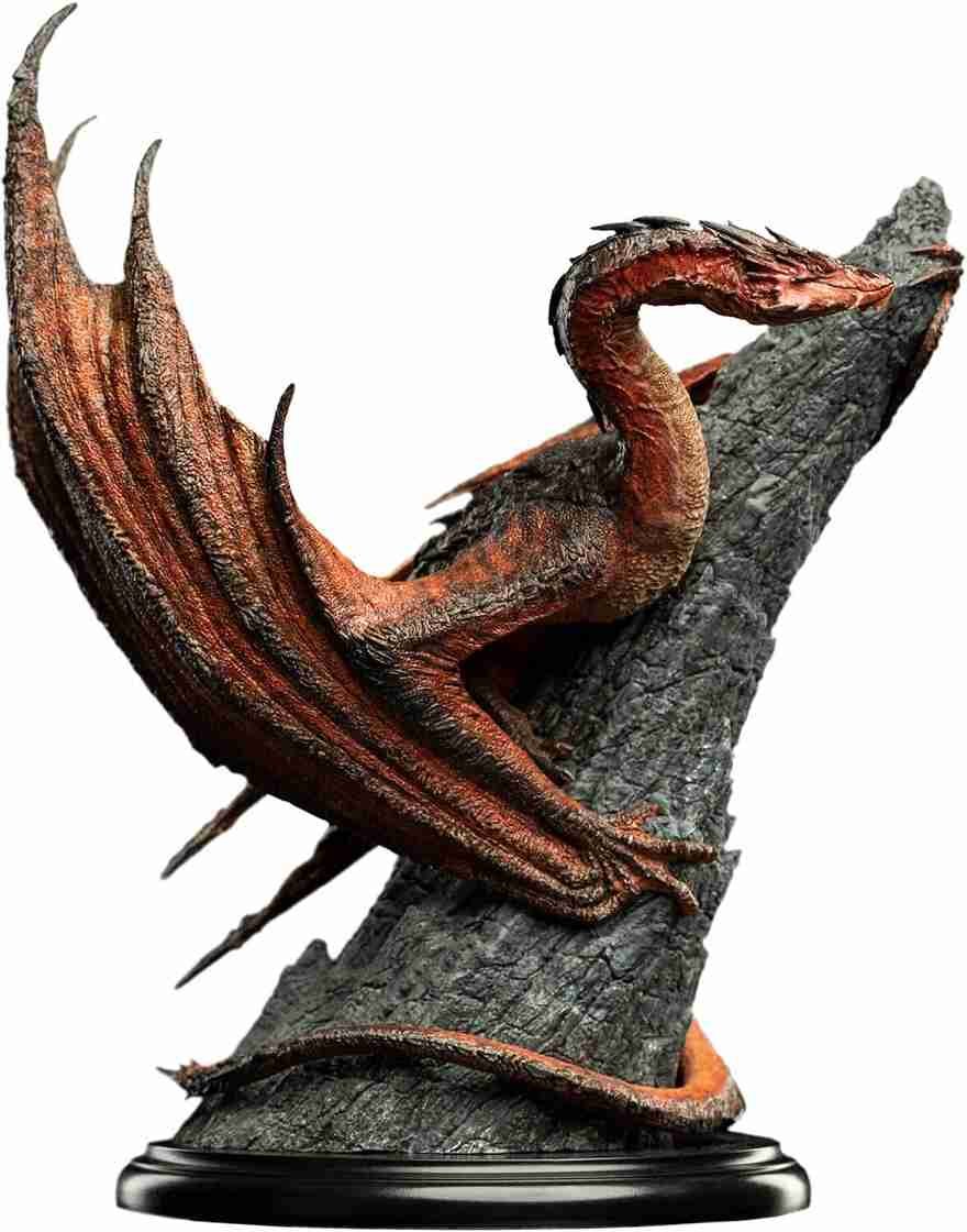 Weta Workshop The Hobbit Trilogie Smaug le Magnifique Polystone Mini Statue Multicolore