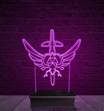 Abat-jour LED Zelda Acrylique 6 Couleurs