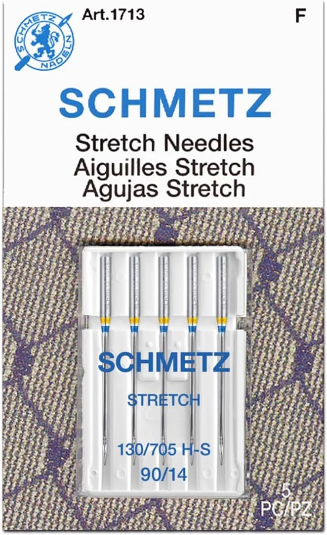 Aiguilles stretch pour tissus élastiques machine