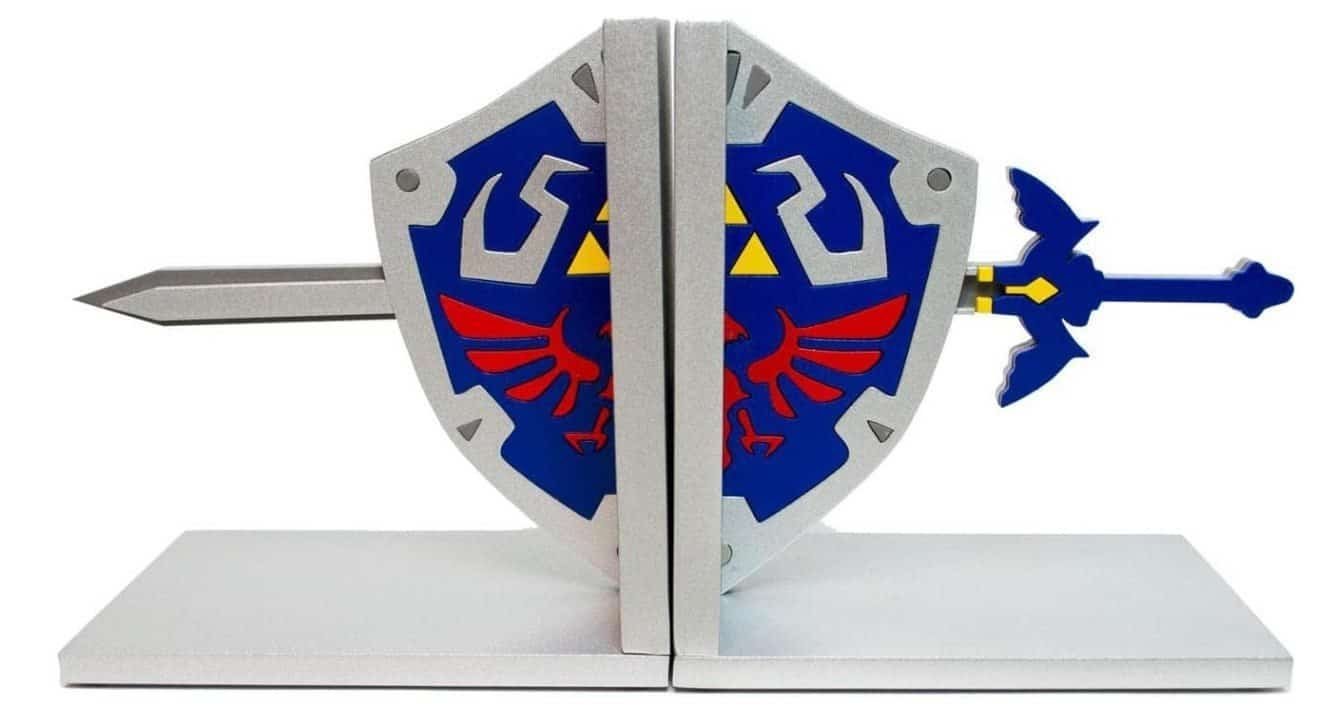 Serre-Livres Zelda Bouclier Link Geek