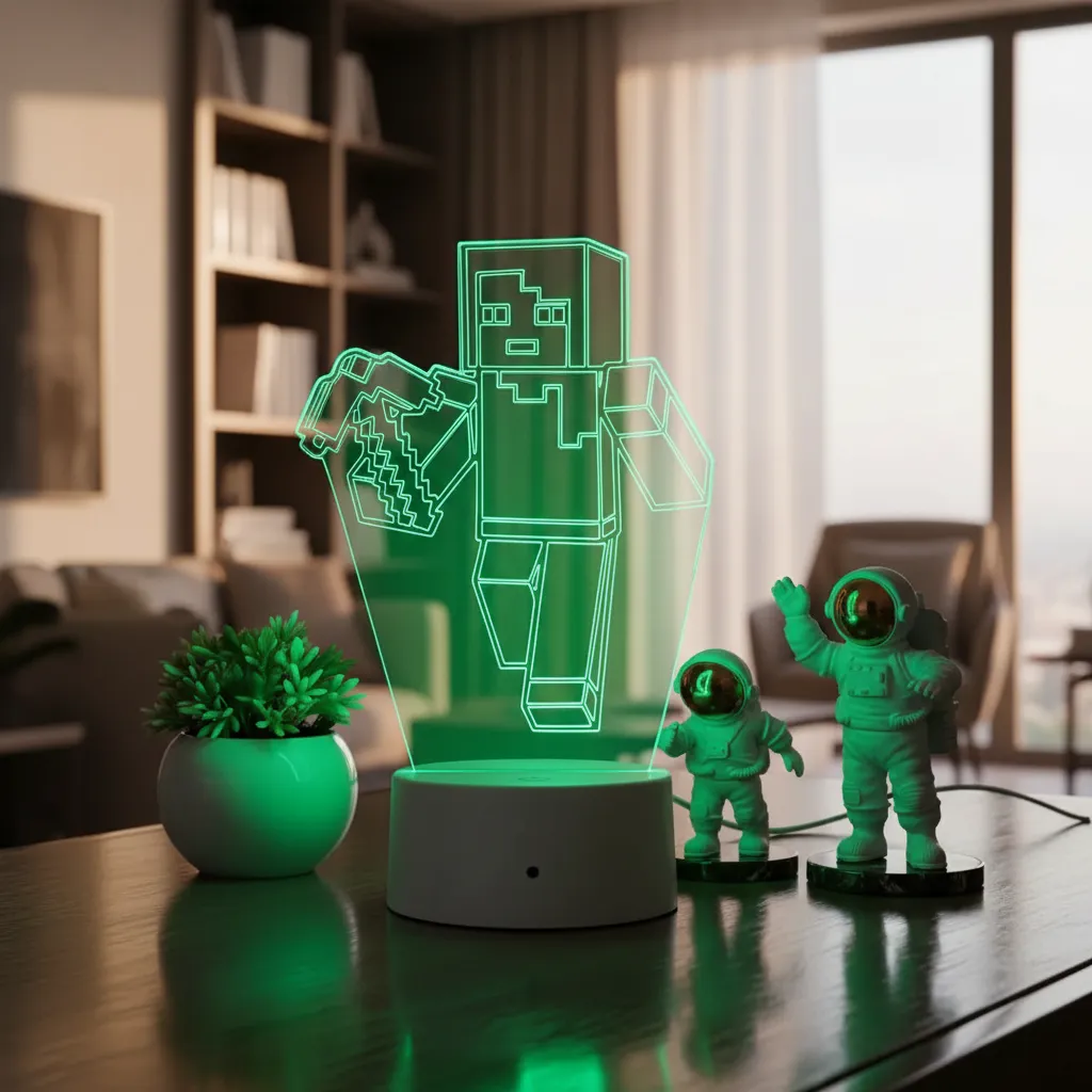 Bande LED USB Minecraft RGB — Éclairage ambiance gaming