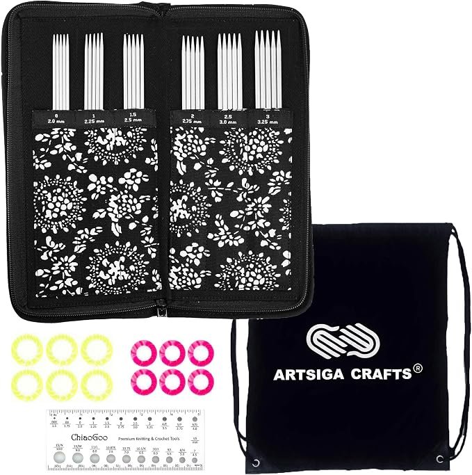 Ensemble interchangeable ChiaoGoo 7400-C aiguilles à tricoter