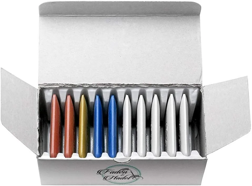 Craie tailleur colorée pour marquer tissu — 10 unités
